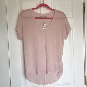 Express Pink Short sleeve Dolman snit